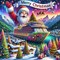 5D Christmas Diamond Art Kits for Adults, Santa Claus Diamond Painting Kits for Beginners, DIY Full Drill Gem Art Crystal Rhinestone for Wall Home Decor 14X14inch